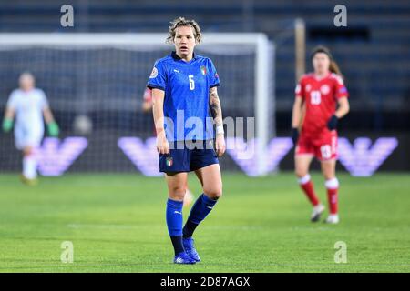 Empoli, Italie. 27 octobre 2020. Elena Linari (Italie) pendant les qualifications Euro 2022 - Italie femmes contre Danemark, équipe italienne de football à empoli, Italie, octobre 27 2020 crédit: Agence de photo indépendante/Alamy Live News Banque D'Images