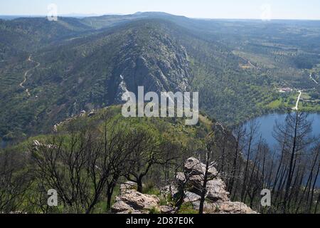 Portas de Rodao paysage nature à Vila Velha de Rodao, au Portugal Banque D'Images