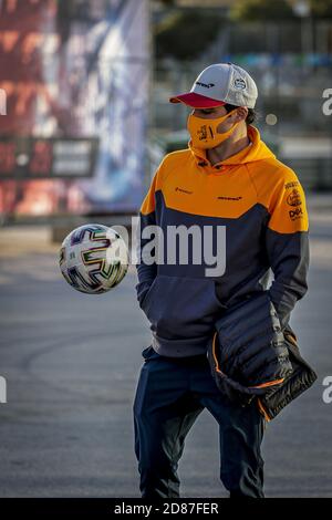 NORRIS Lando (gbr), McLaren Renault F1 MCL35, portrait pendant la Formule 1 Heineken Grande Pr crédit: LM/DPPI/Paulo Maria Banque D'Images