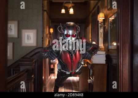 PAUL RUDD dans ANT-MAN (2015), dirigé par PEYTON REED. Crédit: MARVEL ENTREPRISES / Album Banque D'Images