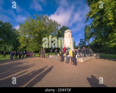 Le Cenotaph à Christchurch Park, Ipswich, Royaume-Uni Banque D'Images