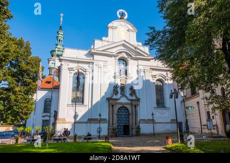 Église de l'Assomption de la Vierge Marie, Nanebevzetí Panny Marie, Strahovský klášter, monastère de Strahov, Strahov, Prague, République Tchèque Banque D'Images