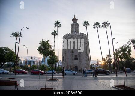 SEVILLA Y SUS MONUMENTOS Banque D'Images