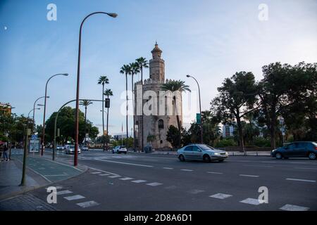 SEVILLA Y SUS MONUMENTOS Banque D'Images