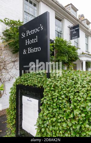St Petroc's Hotel and Bistro Banque D'Images