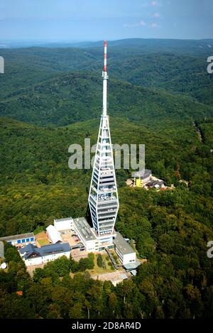 Radio mât sur une colline près de Bratislava en Slovaquie 12.9.2020 Banque D'Images