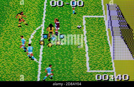 European Soccer Challenge - Atari Lynx Videogame - usage éditorial uniquement Banque D'Images