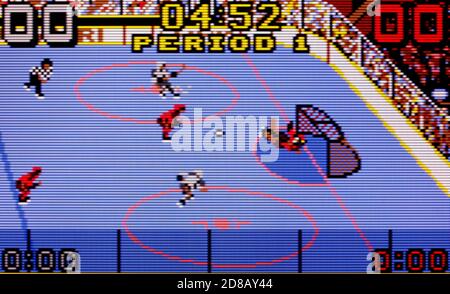 Hockey - Atari Lynx Videogame - usage éditorial seulement Banque D'Images