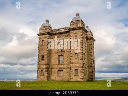 La cage, ancien pavillon de chasse pour le domaine de Lyme Park, Stockport, Cheshire, Banque D'Images