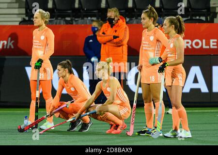 Amstelveen, pays-Bas. 25 août 2020. AMSTELVEEN, 27-10-2020, Wagener Stadion, FIH Pro League 2020, pays-Bas - Grande-Bretagne (femmes), Credit: Pro Shots/Alay Live News Banque D'Images