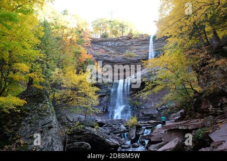 Kaaterskill Falls, New York Banque D'Images