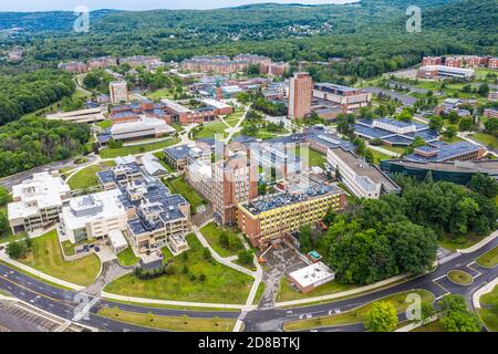 Université de Binghamton, Binghamton, NY, États-Unis Banque D'Images