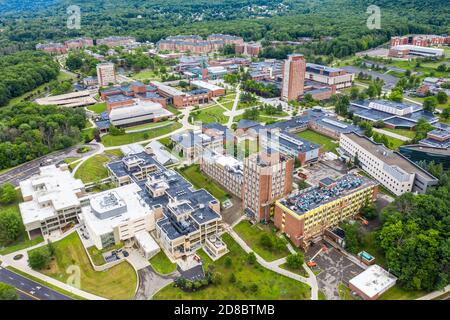 Université de Binghamton, Binghamton, NY, États-Unis Banque D'Images