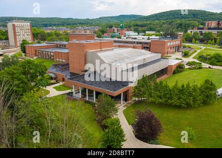 Anderson Fine Arts Building, Université de Binghamton, Binghamton, NY, États-Unis Banque D'Images