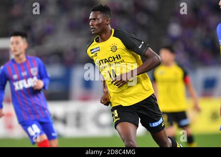 Tokyo, Japon. 28 octobre 2020. Olunga de Kashiwa Reysol pendant la J.LEAGUE Division 1 1-3 entre le FC Tokyo 2020 Kashiwa Reysol au stade Ajinomoto à Tokyo, Japon, le 28 octobre 2020. Credit: AFLO/Alay Live News Banque D'Images