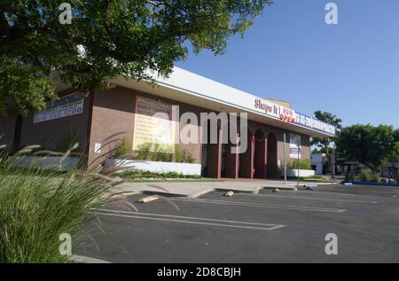 Tarzana, Californie, États-Unis 28 octobre 2020 UNE vue générale de l'atmosphère de Drag Me to Hell tournage lieu, dans le film était Wilshire Pacific Bank où le personnage d'Alison Lohman Christine a travaillé, maintenant un centre de fitness au 18421 Ventura Blvd le 28 octobre 2020 à Tarzana, Californie, États-Unis. Photo par Barry King/Alay stock photo Banque D'Images