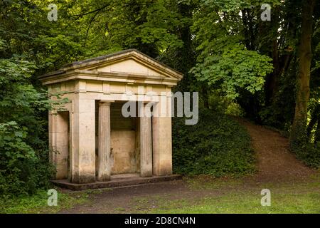 Royaume-Uni, Angleterre, Lincolnshire Wolds, Louth, Hubbard’s Hills, Pahud’s Memorial Fountain Banque D'Images