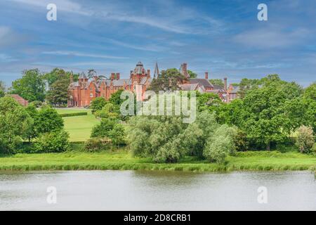 Framingham College est une école de jour et d'embarquement indépendante et co-éducative dans la ville de Framingham, près de Woodbridge, Suffolk, en Angleterre Banque D'Images