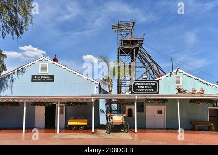 Gold Reef City Theme Park, Johannesburg, Afrique du Sud, le 30th décembre 2019 Banque D'Images