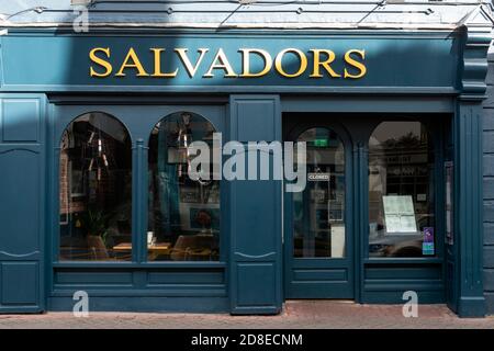 Restaurant Salvadors sur High Street à Killarney, comté de Kerry, Irlande Banque D'Images