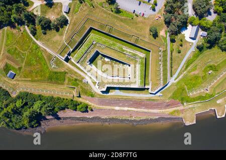 Fort KNOX, Stockton Springs, Maine, États-Unis Banque D'Images