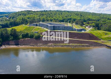 Fort KNOX, Stockton Springs, Maine, États-Unis Banque D'Images