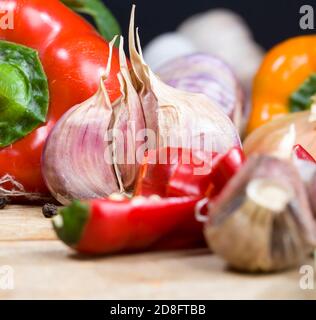 Légumes et épices Banque D'Images