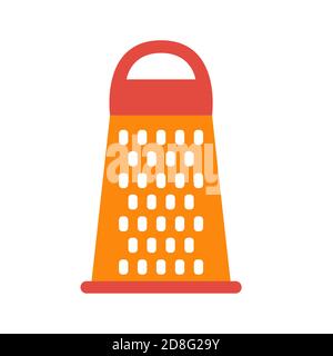 Râpe - outil de cuisine. Pour les légumes et les fruits. Illustration vectorielle Illustration de Vecteur