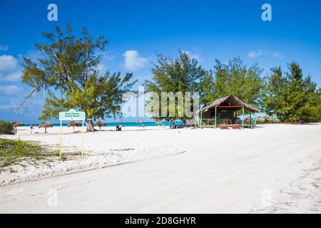 Cuba, Isla de la Juventud, Cayo Largo de Sur, Playa Paraiso Banque D'Images