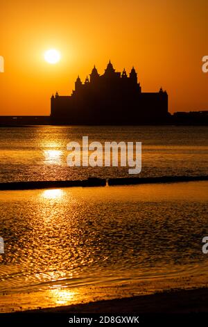 Atlantis The Palm, Dubai - un complexe hôtelier de luxe situé au sommet du Palm Jumeirah dans les Émirats arabes Unis Banque D'Images