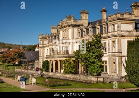 Royaume-Uni, pays de Galles, Glamorgan, Barry, Dyffryn Gardens, maison principale, face ouest Banque D'Images