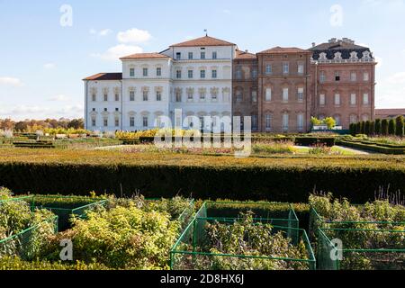 Turin, Italie. Palais de Venaria Reale une des résidences royales de Savoie dans le Piémont. Banque D'Images