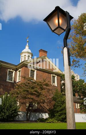 Carpenters' Hall, Independence National Historical Park, vieux centre-ville, Philadelphie, Pennsylvanie, USA Banque D'Images