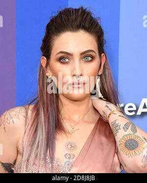 10 octobre 2019 - Los Angeles, Californie - Paris Jackson. 2019 gala de l'amfAR à Los Angeles organisé aux studios Milk. Crédit photo: Birdie Thompson/AdMedia/MediaPunch Banque D'Images