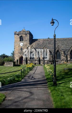 Église Saint-Pierre à Rawdon, près de Leeds, Yorkshire, Royaume-Uni Banque D'Images