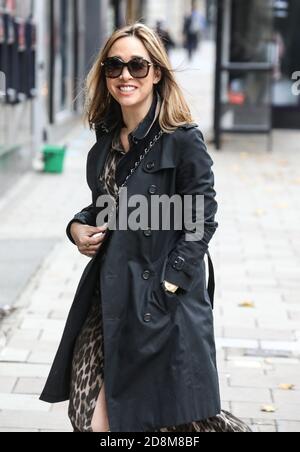 Non exclusif: Myleene Klass, Global radio Studios, Londres, Royaume-Uni, 30 octobre 2020, photo par piQtured Banque D'Images