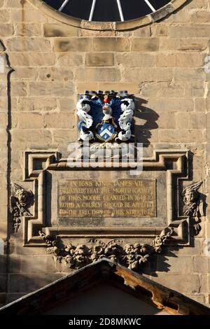 Canongate Kirk, Canongate sur le Royal Mile, Édimbourg, Écosse. Banque D'Images