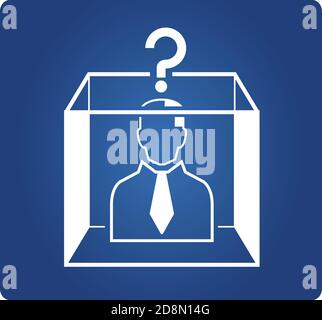 sortir de la boîte Illustration de Vecteur