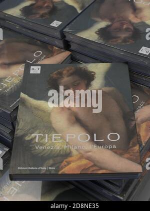 Milan, Italie. 31 octobre 2020. Milan, Italie EXPOSITION TIEPOLO Venise, Milan, Europe à la Gallerie d'Italia dans la photo: Livre d'exposition crédit: Agence photo indépendante/Alamy Live News Banque D'Images