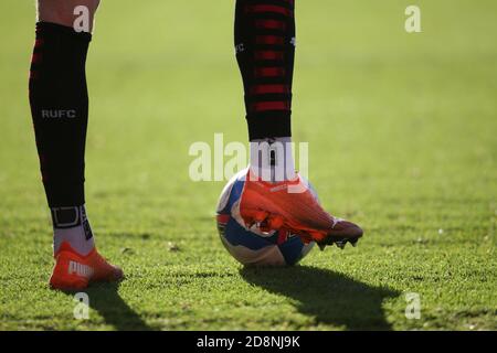 Stoke on Trent, Royaume-Uni. 31 octobre 2020. Joueur avec le ballon à ses pieds lors du match de championnat EFL Sky Bet entre Stoke City et Rotherham United au stade Bet365, Stoke-on-Trent, Angleterre, le 31 octobre 2020. Photo de Jurek Biegus. Utilisation éditoriale uniquement, licence requise pour une utilisation commerciale. Aucune utilisation dans les Paris, les jeux ou les publications d'un seul club/ligue/joueur. Crédit : UK Sports pics Ltd/Alay Live News Banque D'Images