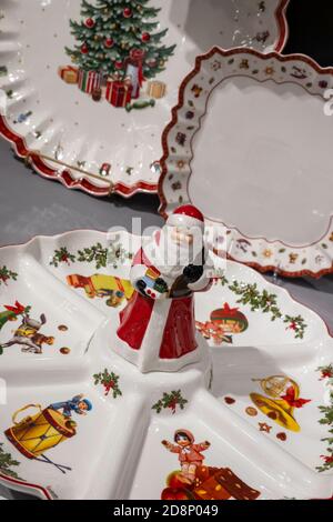 Holiday Housewares dans le grand magasin phare de Macy, Herald Square, New York City, États-Unis Banque D'Images