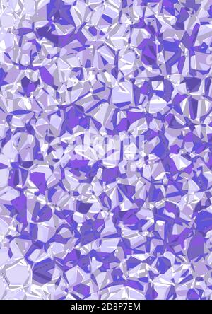Arrière-plan abstrait avec améthyste Illustration de Vecteur