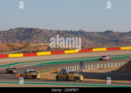 31 Coronel Tom (Ned), Comtoyou DHL Team Audi Sport, Audi LMS, action 17 Berthon Nathanael (fra), Comtoyou DHL Team Audi Sport, Audi LMS, action duri C Banque D'Images