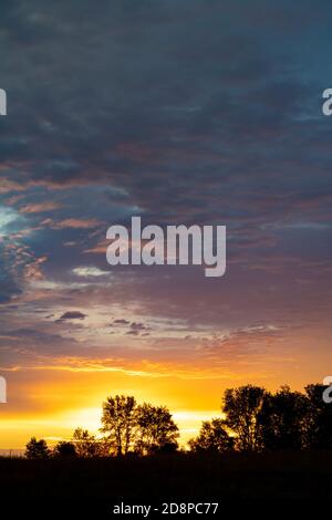 Sunrise, Minnesota, États-Unis, par Dominique Braud/Dembinsky photo Assoc Banque D'Images