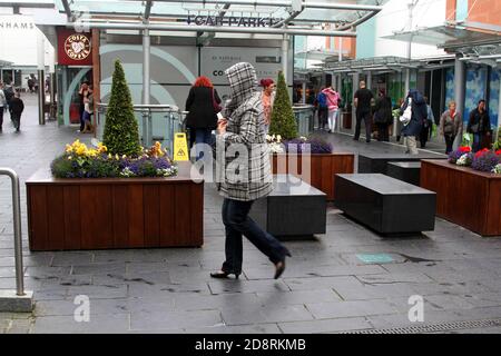 Ayr, Ayrshire, Écosse, Royaume-Uni . Photographie de rue franche autour d'Ayr Banque D'Images