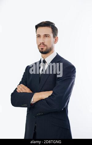 Jeune entrepreneur confiant Banque D'Images