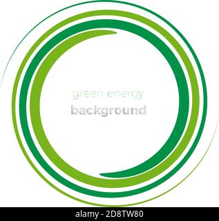Vector Green Energy Background Illustration de Vecteur