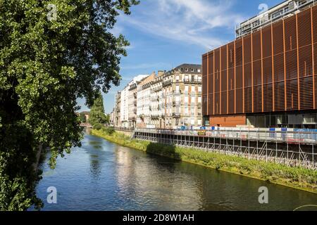 Strasbourg, France, 3 juillet 2019 : Strasbourg, panorama urbain, vues sur la ville de Strasbourg, France Banque D'Images