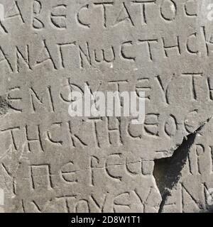 Le site archéologique de l'ancienne Olympie en Grèce, lieu de naissance des Jeux olympiques - site du patrimoine mondial de l'UNESCO Banque D'Images