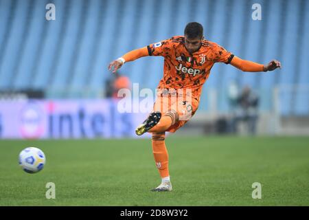 Rodrigo Bentancur Colman (Juventus) lors du match italien 'erie A' entre pezia 1-4 Juventus au stade Dino Mannuzzi le 1er novembre 2020 à Cesena, en Italie. Credit: Maurizio Borsari/AFLO/Alay Live News Banque D'Images